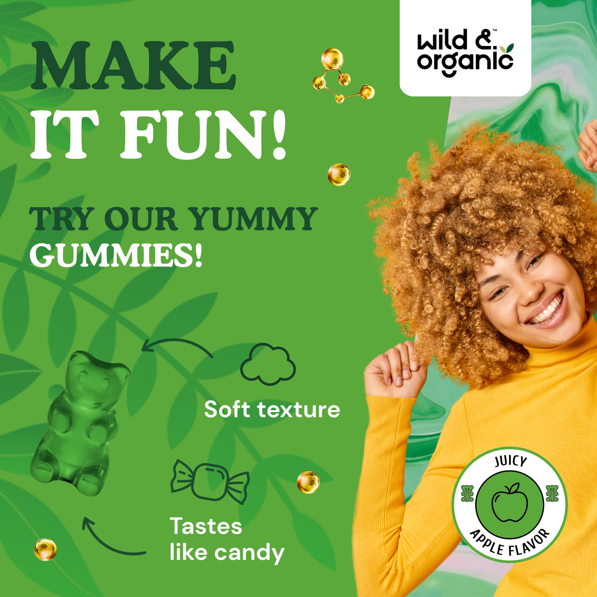 Wild & Organic Chlorophyll Gummies nutritional information