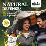 Wild & Organic Cordyceps Mushroom Tincture 500mg bottle with dropper
