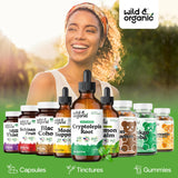 Wild & Organic Cryptolepis Tincture 500mg dropper close-up