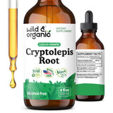 Wild & Organic Cryptolepis Tincture 500mg front view
