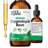 Wild & Organic Cryptolepis Tincture 500mg front view