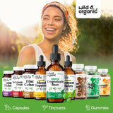 Wild & Organic Cryptolepis Tincture 500mg in lifestyle setting