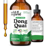 Wild & Organic Dong Quai 4 fl. oz. bottle front view
