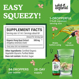 Wild & Organic Dong Quai herbal supplement dropper