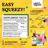 Wild & Organic Echinacea Goldenseal Tincture dropper top
