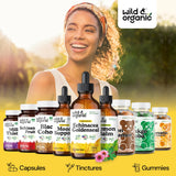 Wild & Organic Echinacea Goldenseal Tincture ingredients list