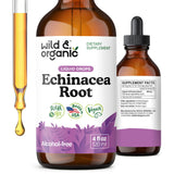 Wild & Organic Echinacea Tincture 500mg front view