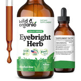 Wild & Organic Eyebright Tincture 4 fl. oz. front view