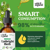 Wild & Organic Eyebright Tincture 500mg ingredients list