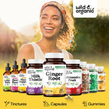 Wild & Organic Ginger Root Capsules 1200mg lifestyle scene