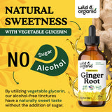 Wild & Organic Ginger Root Drops 500mg packaging