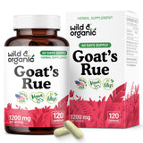 Wild & Organic Goat's Rue Capsules bottle front view