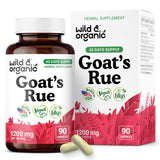 Wild & Organic Goat's Rue Capsules bottle front view