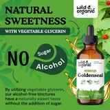 Wild & Organic Goldenseal Tincture 500mg lifestyle scene