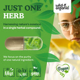 Wild & Organic Gotu Kola Capsules in a lifestyle setting