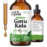 Wild & Organic Gotu Kola Tincture 500mg front view
