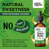Wild & Organic Gotu Kola Tincture 500mg packaging
