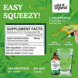 Wild & Organic Gymnema Sylvestre Drops 300mg serving size