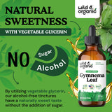 Wild & Organic Gymnema Sylvestre Drops in lifestyle setting