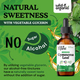 Wild & Organic Gymnema Sylvestre Tincture 300mg in lifestyle setting