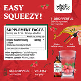Wild & Organic Hawthorn Berry Extract Liquid ingredients list