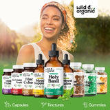 Wild & Organic Holy Basil Tincture ingredients list