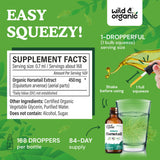 Wild & Organic Horsetail Liquid Extract with dropper