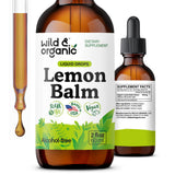 Wild & Organic Lemon Balm Tincture 2 fl. oz. front view