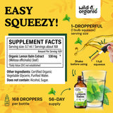 Wild & Organic Lemon Balm Tincture ingredients list
