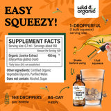 Wild & Organic Licorice Root Tincture dropper close-up