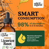 Wild & Organic Licorice Root Tincture ingredients list