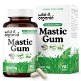 Wild & Organic Mastic Gum Capsules 1000mg front view