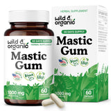 Wild & Organic Mastic Gum Capsules 1000mg front view