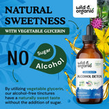 Wild & Organic Milk Thistle Alcohol Supplement 4 fl. oz. with herbal ingredients