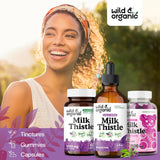 Wild & Organic Milk Thistle Supplement ingredients list
