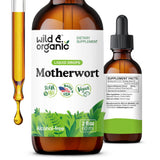 Wild & Organic Motherwort Tincture 2 fl. oz. front view