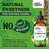 Wild & Organic Motherwort Tincture ingredients list