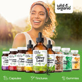 Wild & Organic Olive Leaf Tincture 500mg lifestyle scene