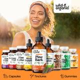 Wild & Organic Pine Bark Extract Tincture 360mg packaging