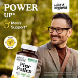 Wild & Organic Pine Pollen Capsules 90 count bottle