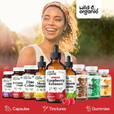 Wild & Organic Raspberry Ketones Tincture 400mg packaging