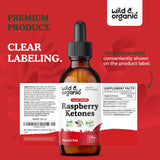 Wild & Organic Raspberry Ketones Tincture ingredients list