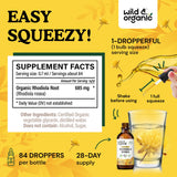 Wild & Organic Rhodiola Rosea Tincture 685mg dropper
