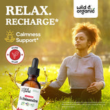 Wild & Organic Schisandra Tincture 500mg bottle and dropper