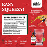 Wild & Organic Schisandra Tincture 500mg ingredients list
