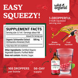 Wild & Organic Schisandra Tincture 500mg side view