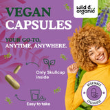 Wild & Organic Skullcap Capsules 1200 mg ingredients list