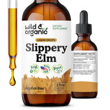 Wild & Organic Slippery Elm Tincture 680mg front view