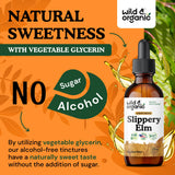 Wild & Organic Slippery Elm Tincture 680mg lifestyle scene