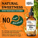 Wild & Organic Slippery Elm Tincture 680mg lifestyle scene
